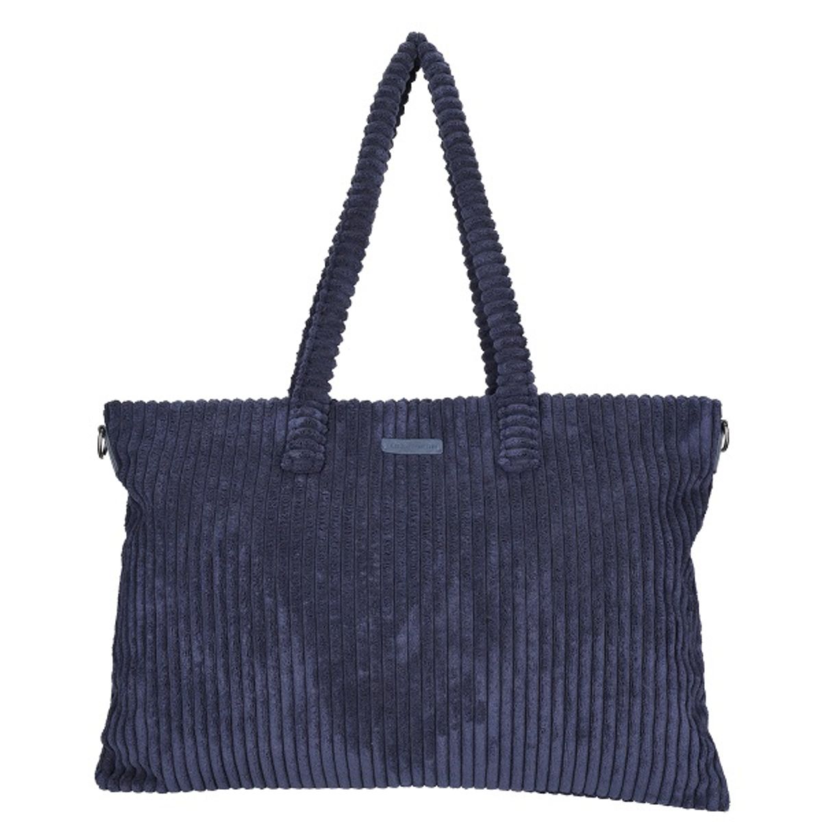 Enrico Benetti Rosie Shopper XL Navy Fløjl 78027-002