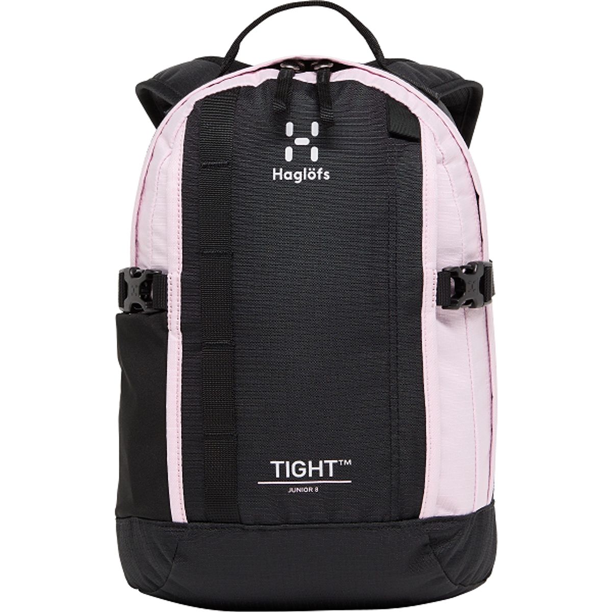 Haglöfs Junior 8 Rygsæk True Black/Fresh Pink 339385-5RU