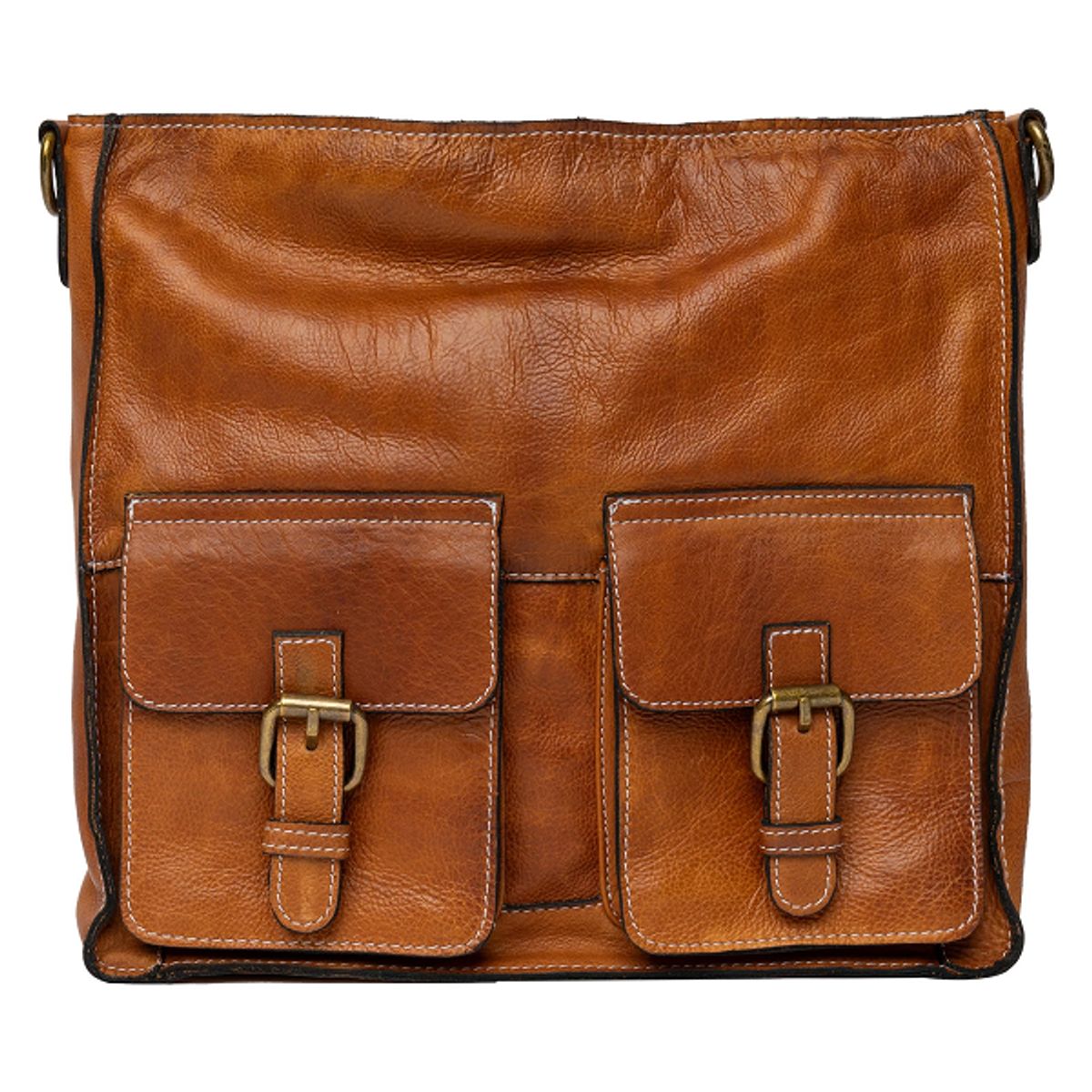 RE:DESIGNED Heda Small Crossbody Burned Tan 6348