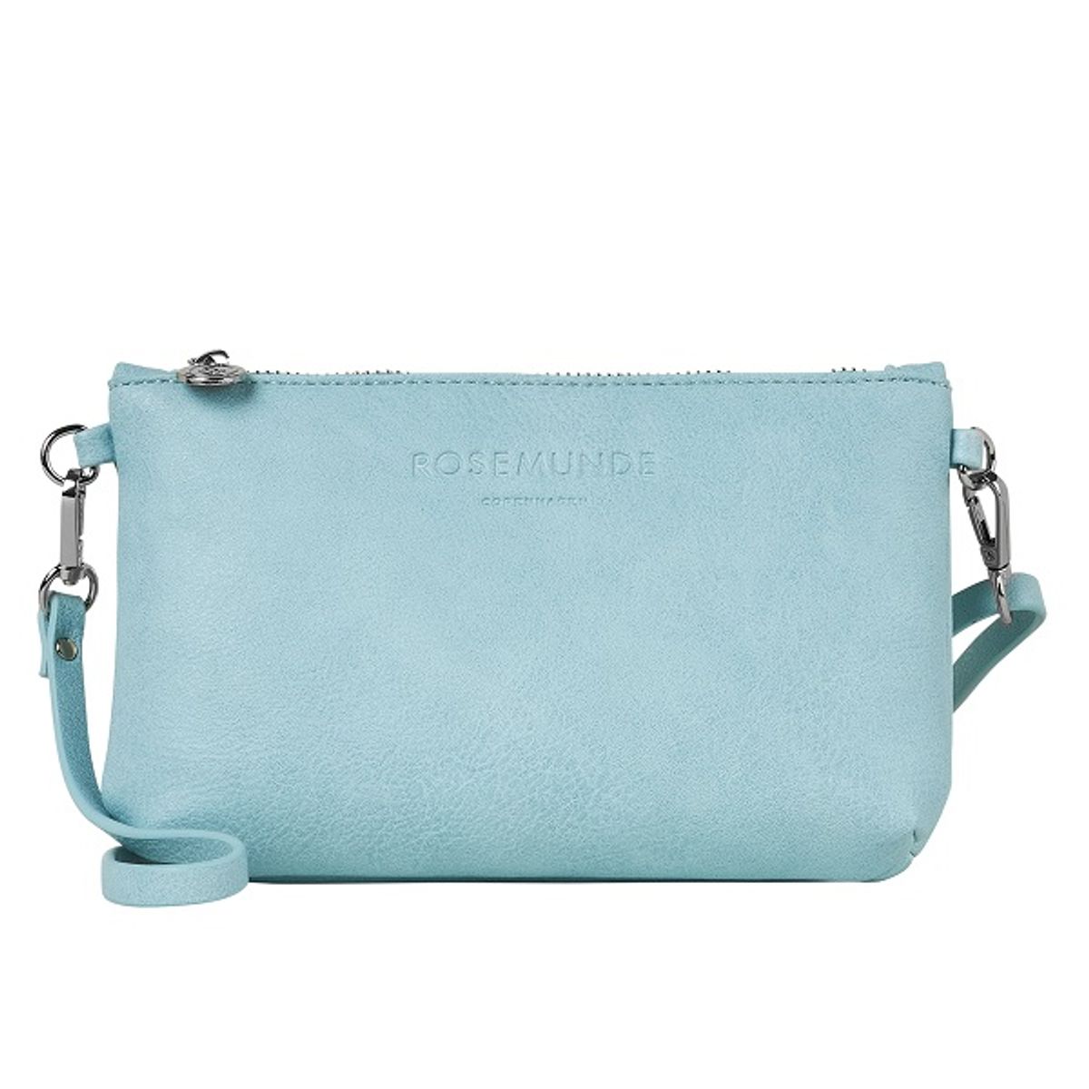 Rosemunde RBAndora Lille Combi Clutch Pastel Blue/Silver B0222-6681