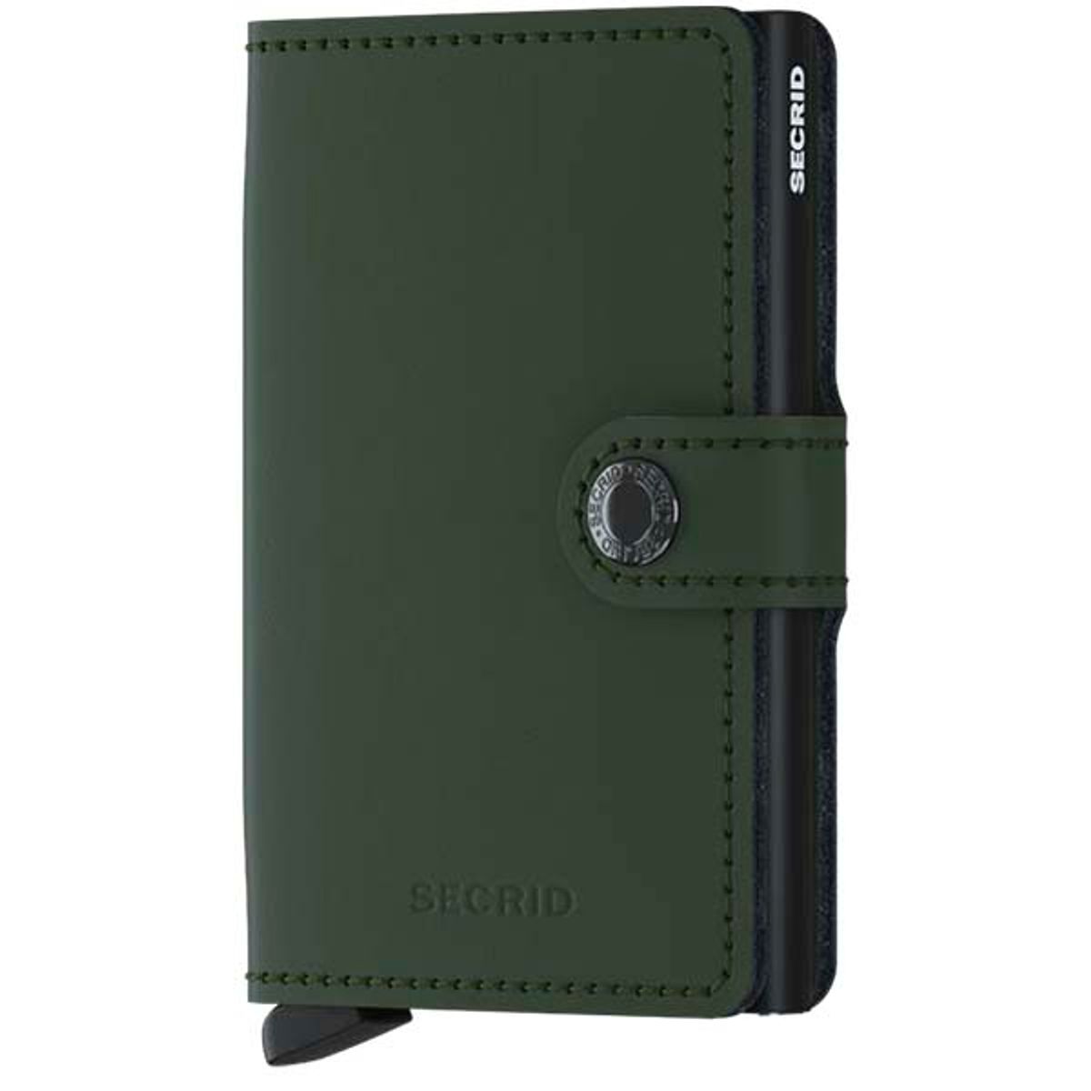 SECRID RFID Matte Kreditkortholder M-Green/Black