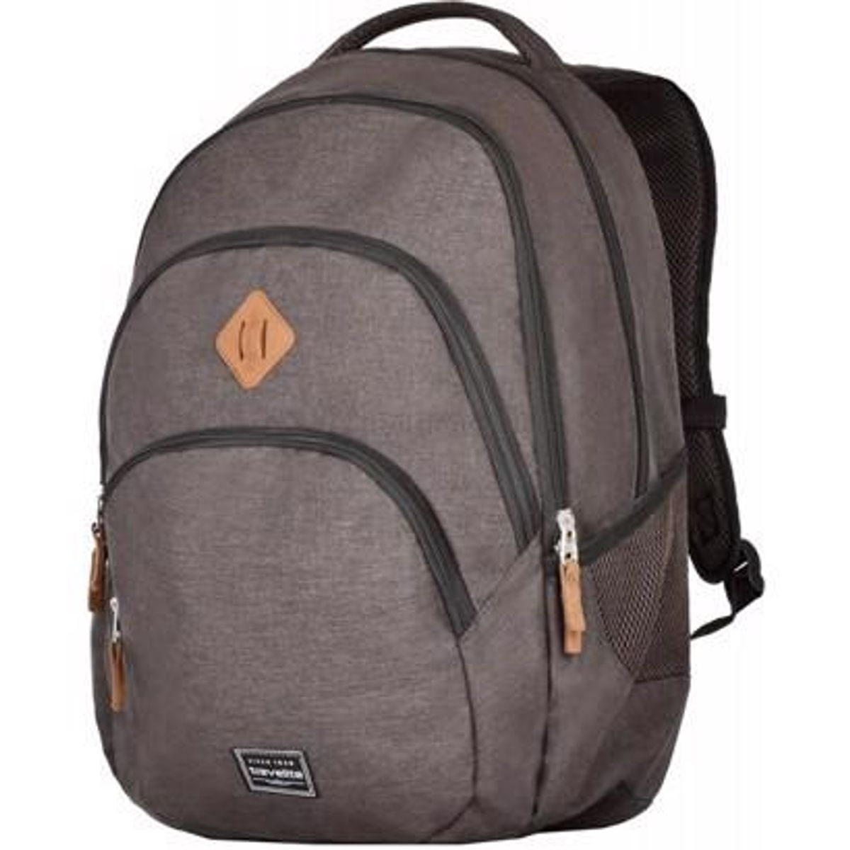 Travelite Basics Melange Rygsæk 15.6" Brown 096308-60