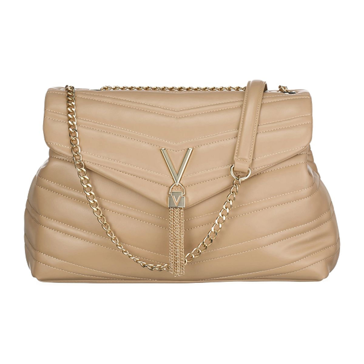 Valentino Privilege Skuldertaske Beige VBS8DN09-005