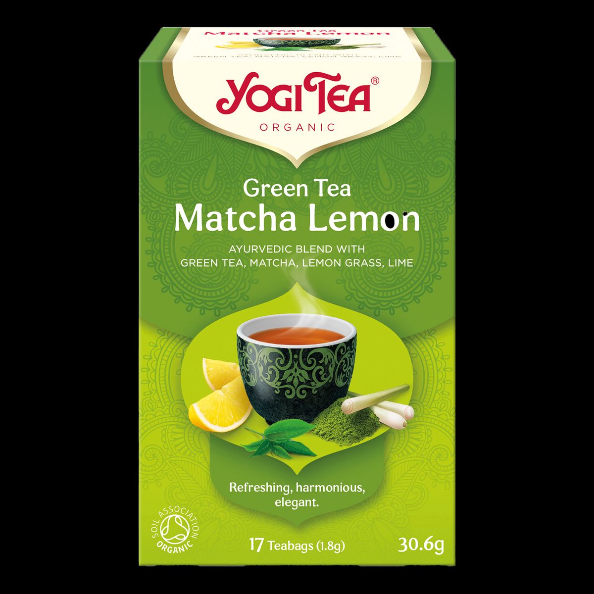 Yogi Tea Green Matcha Lemon Øko/Organic 17breve