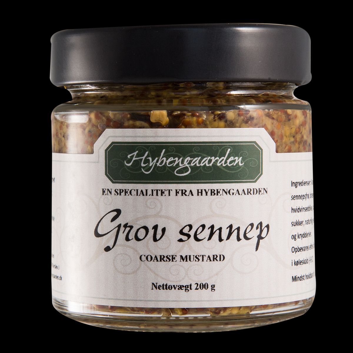 Grov Sennep 200g