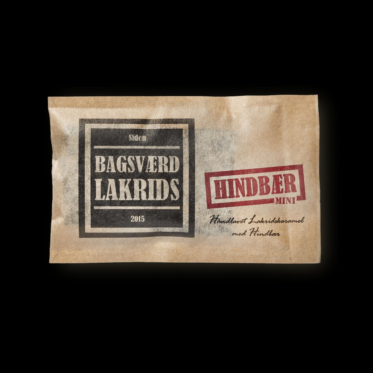 Bagsværd Lakrids - Hindbær mini