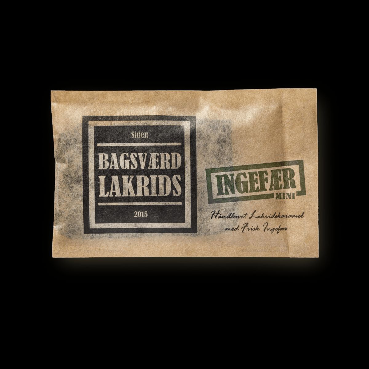 Bagsværd Lakrids - Ingefær mini