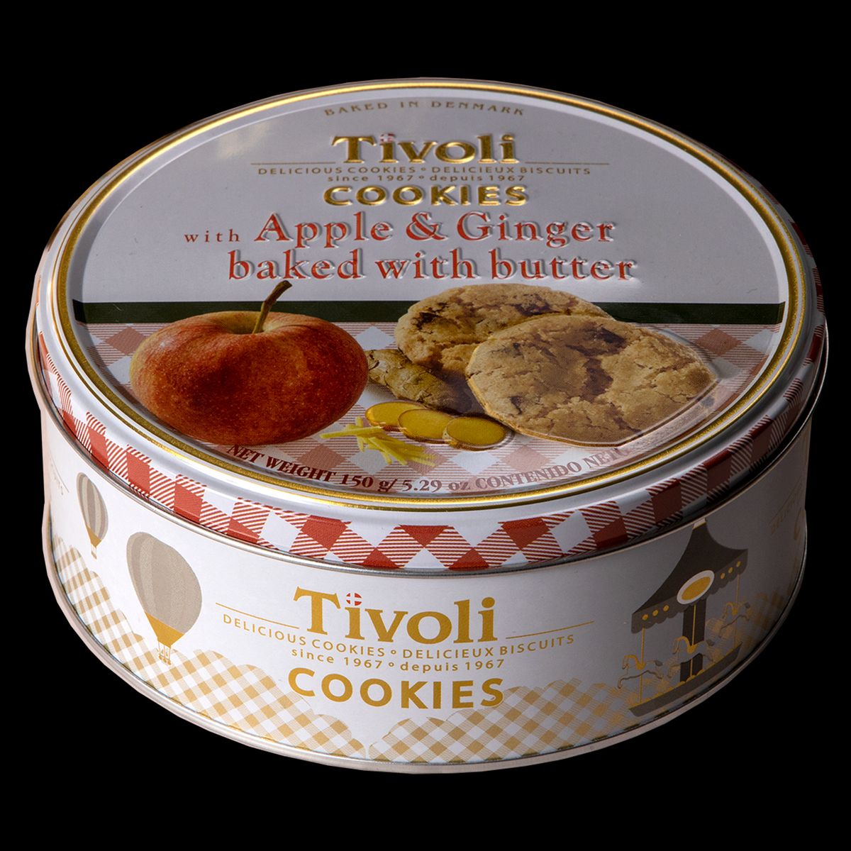 Tivoli Æble & Ingefær småkager 150g