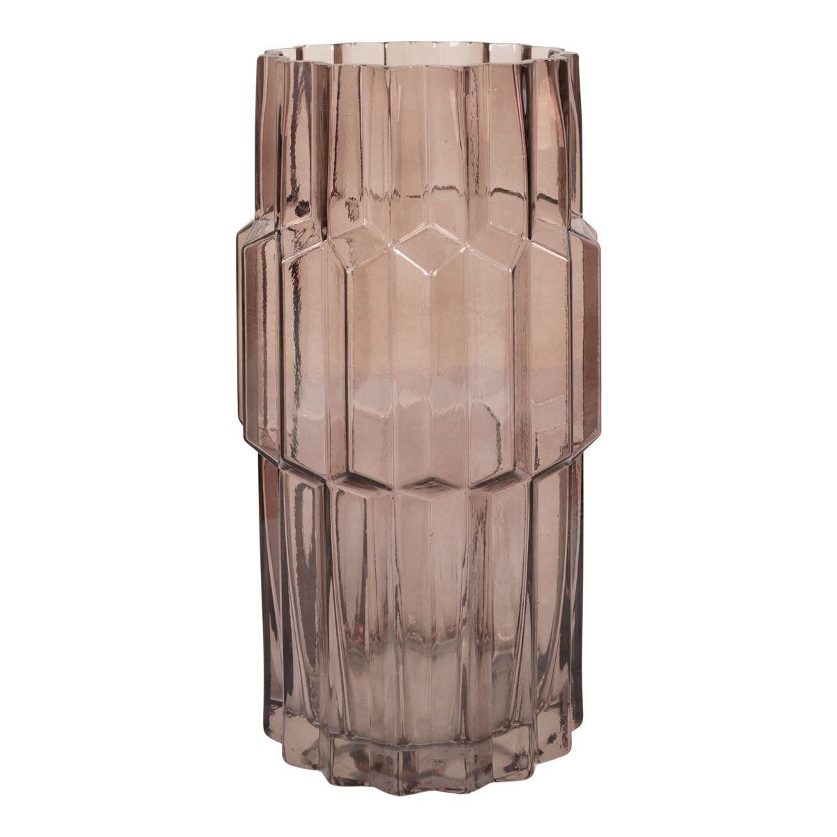 Vase i lilla glas