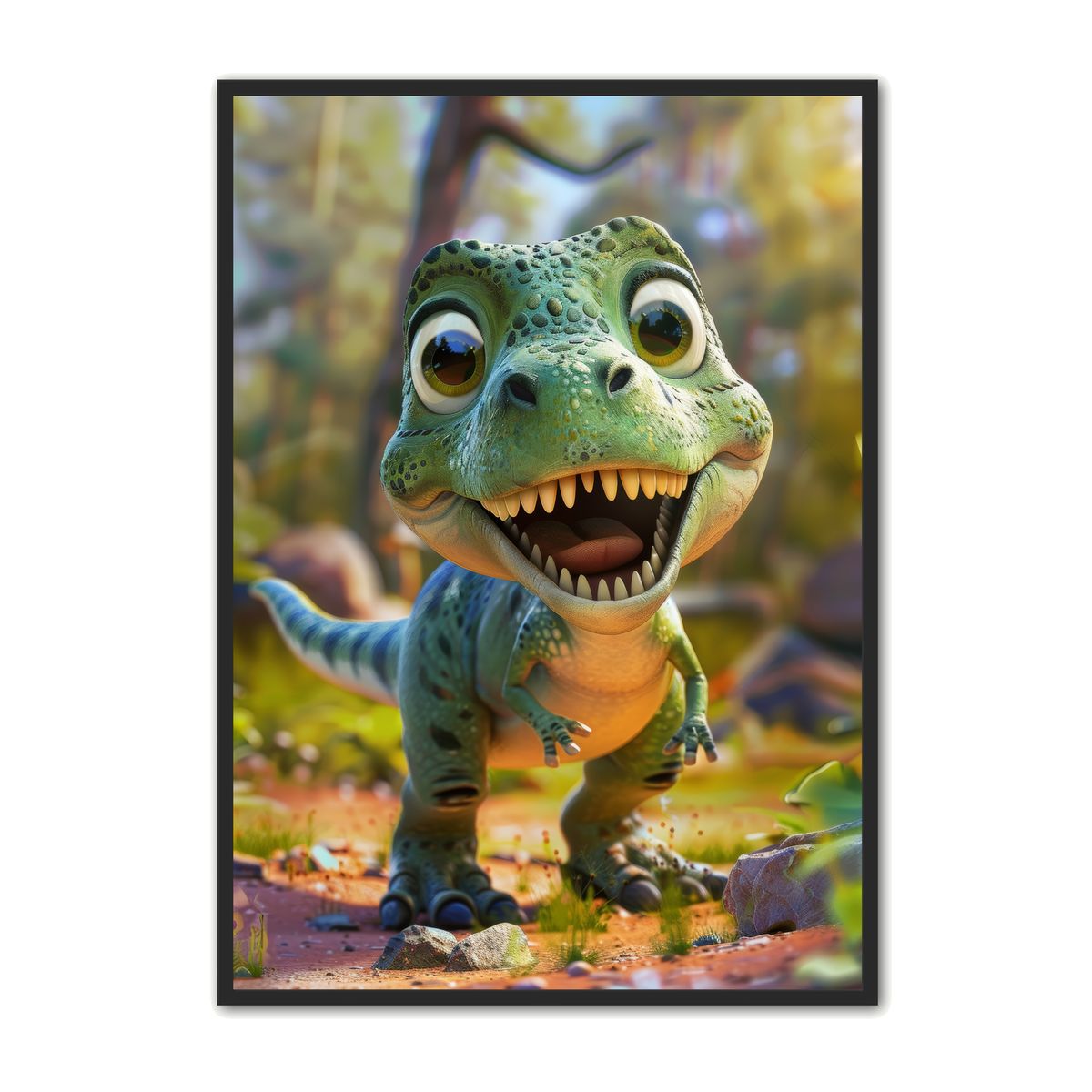 Dinosaur Plakat 20 - Brneplakat 50 x 70 cm (B2)