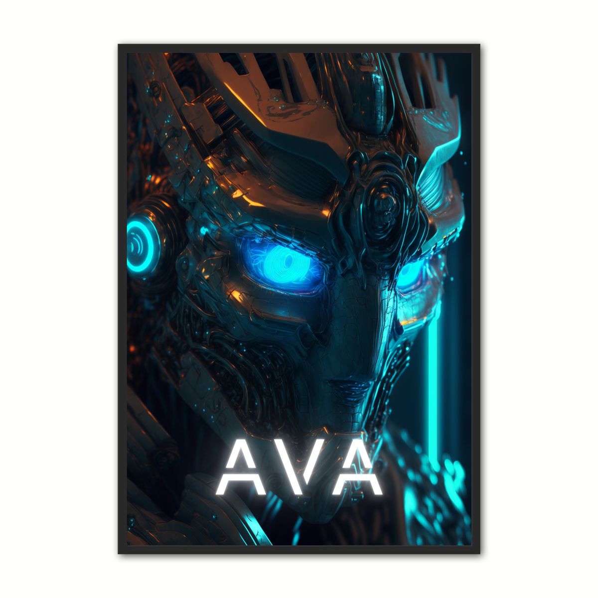 Plakat med Ava - Android 50 x 70 cm (B2)