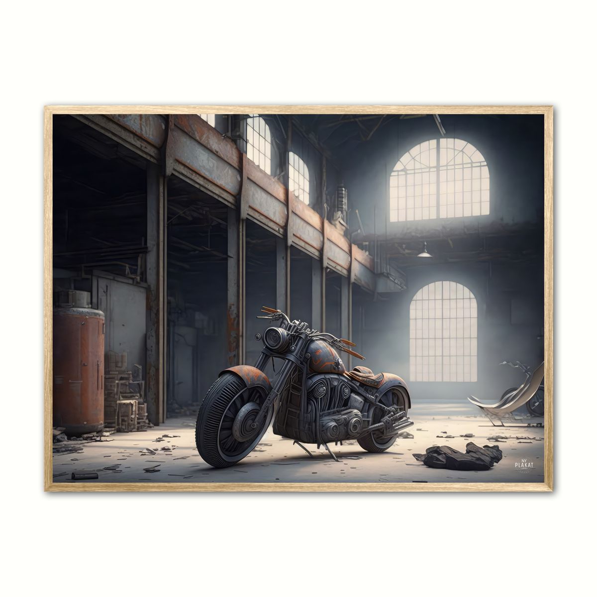 Plakat med The abandoned muscle - RON 50 x 70 cm (B2)