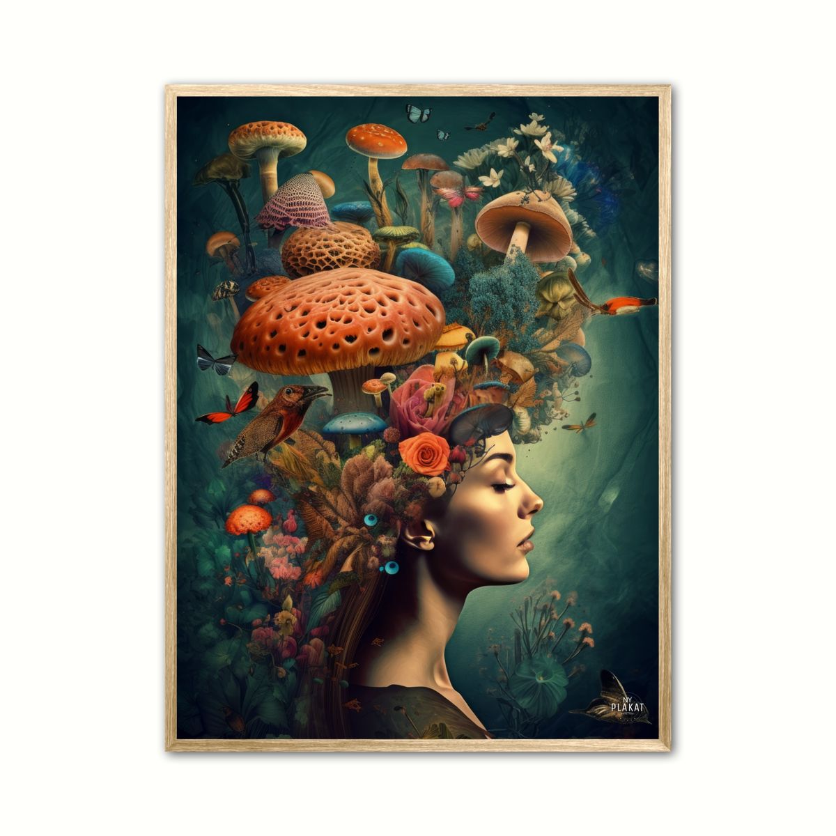 Plakat med Dreamgarden No. 2 50 x 70 cm (B2)