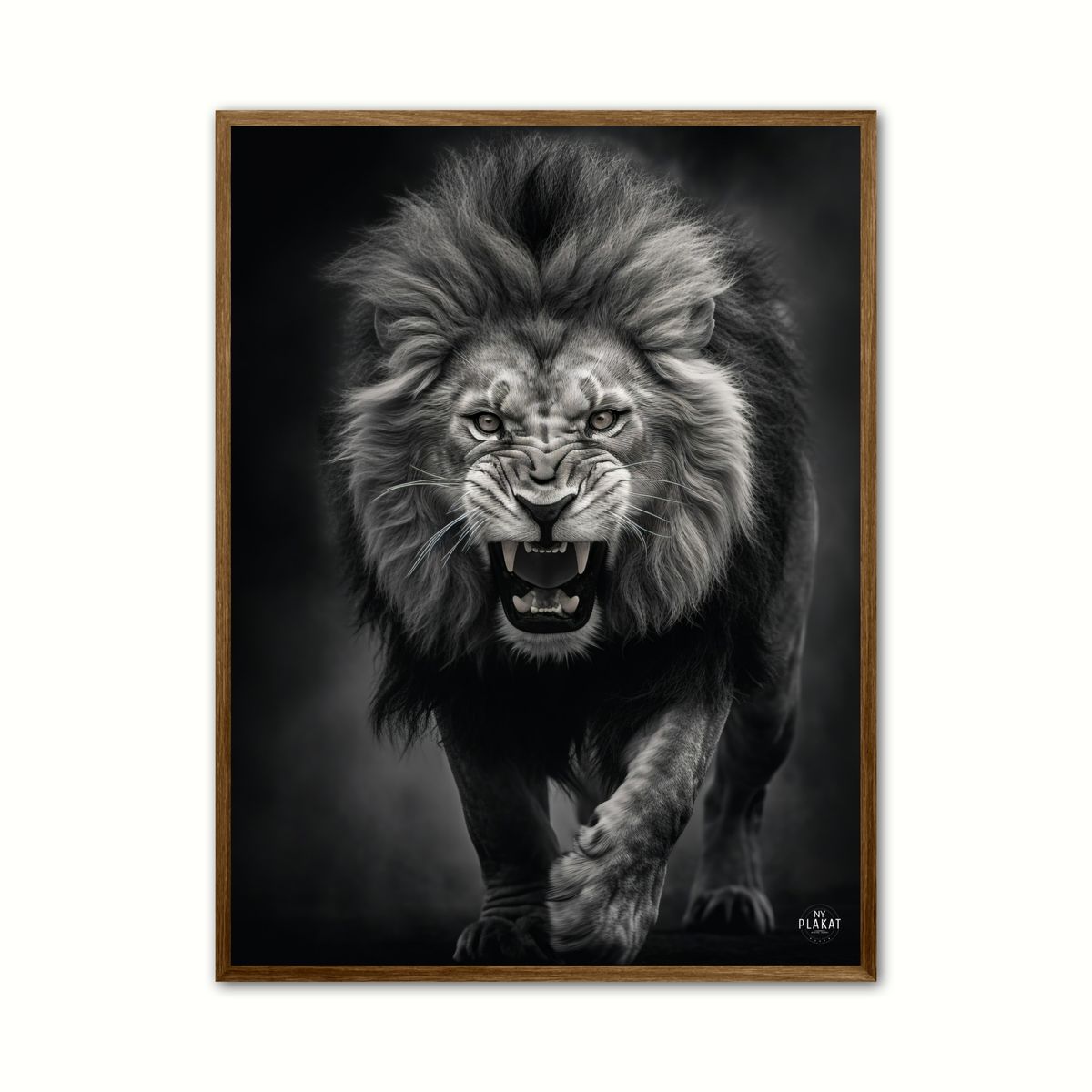 Lve plakat 9 - Wild Life 50 x 70 cm (B2)