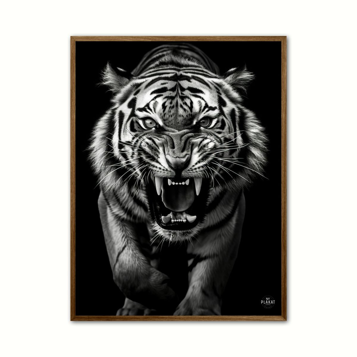 Tiger plakat 3 - Wild Life 50 x 70 cm (B2)