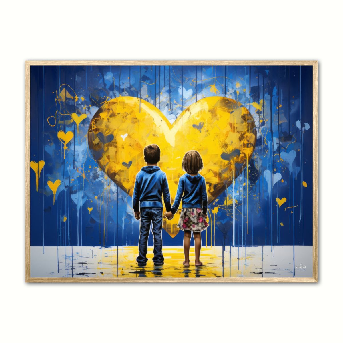 Eternal Love For Ukraine plakat 30 x 40 cm