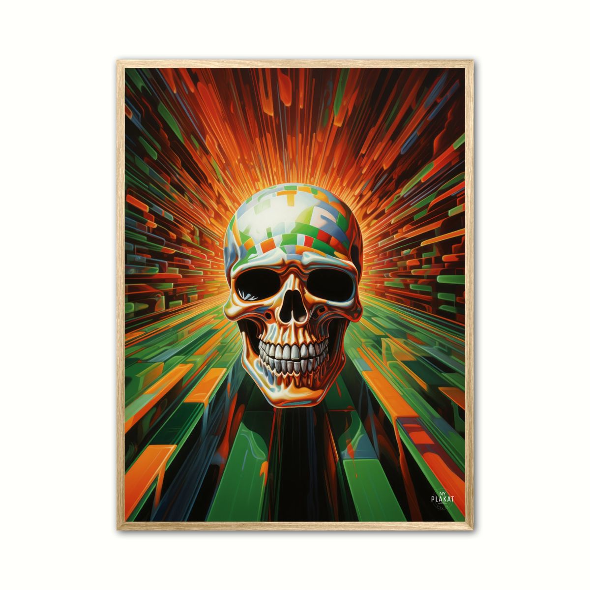 Skull Speed Illuminated Journey plakat 30 x 40 cm