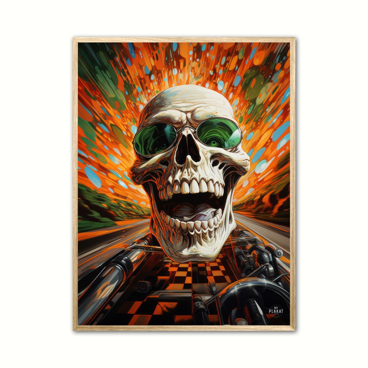 Skull Speed plakat 50 x 70 cm (B2)