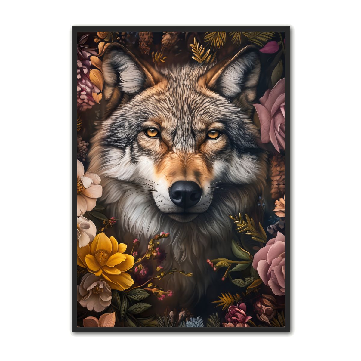 Plakat med Appelsin - Orange Plakat 50 x 70 cm (B2)