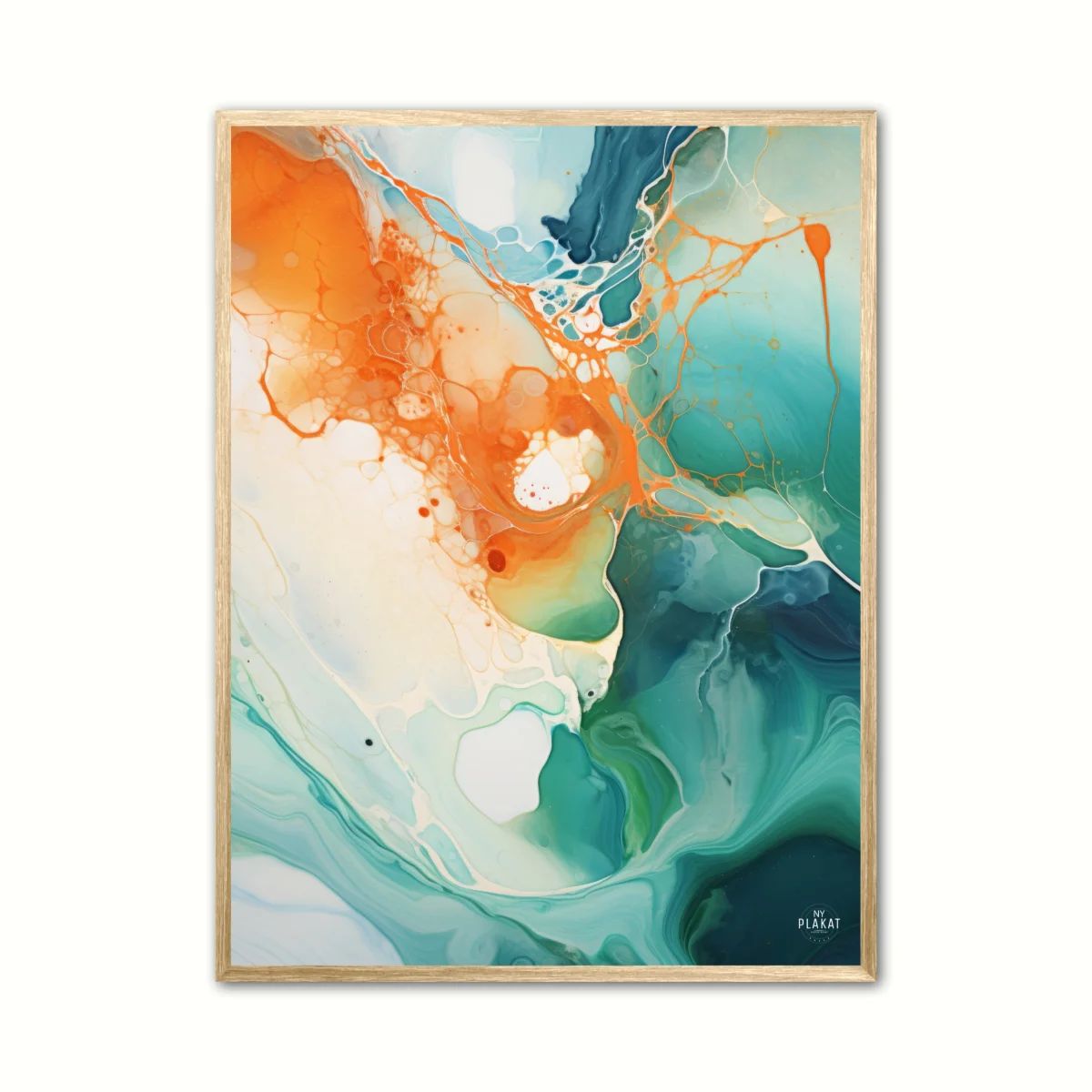 Vivid Impressions - Abstrakt plakat 50 x 70 cm (B2)