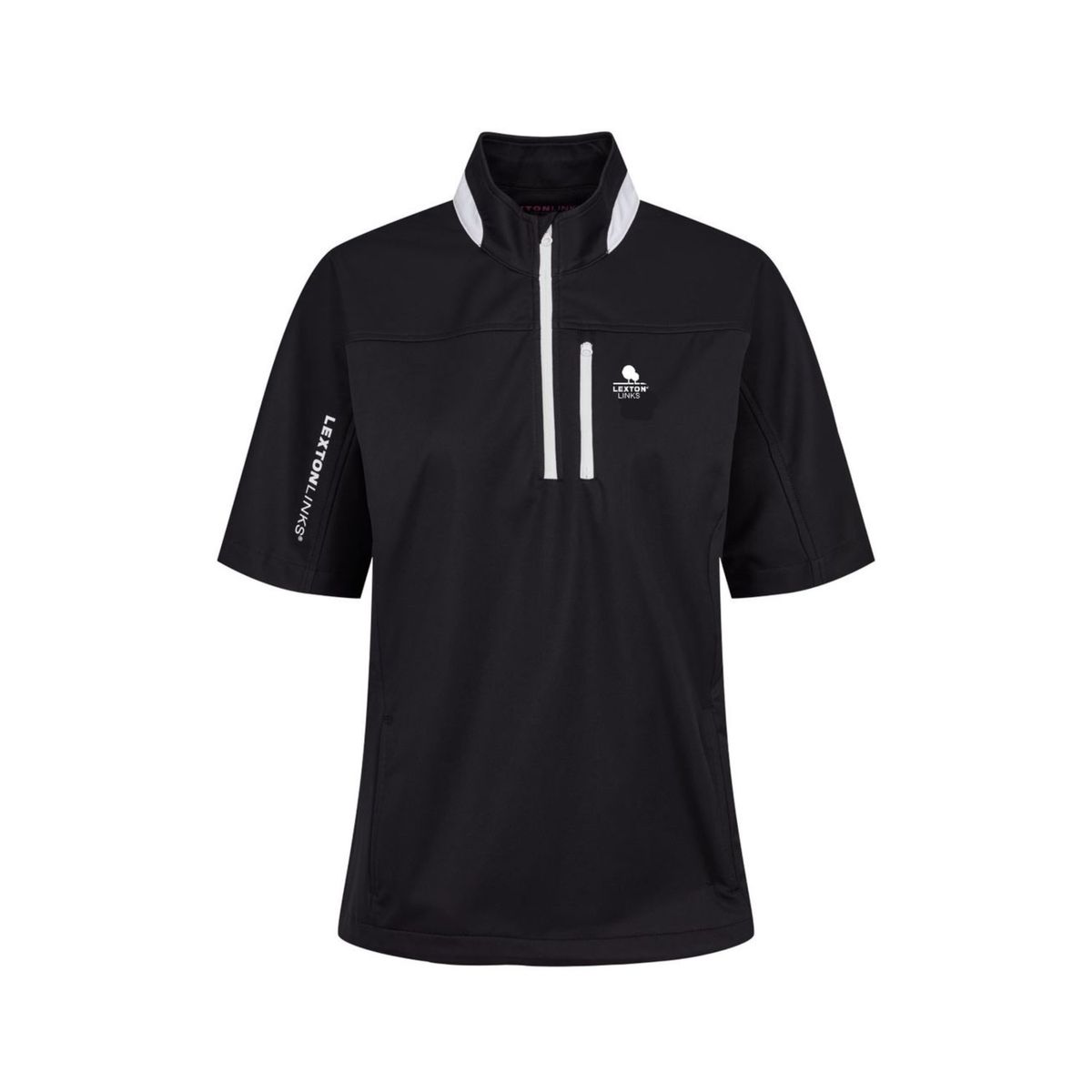 Addison Windbreaker Short Sleeve Black L