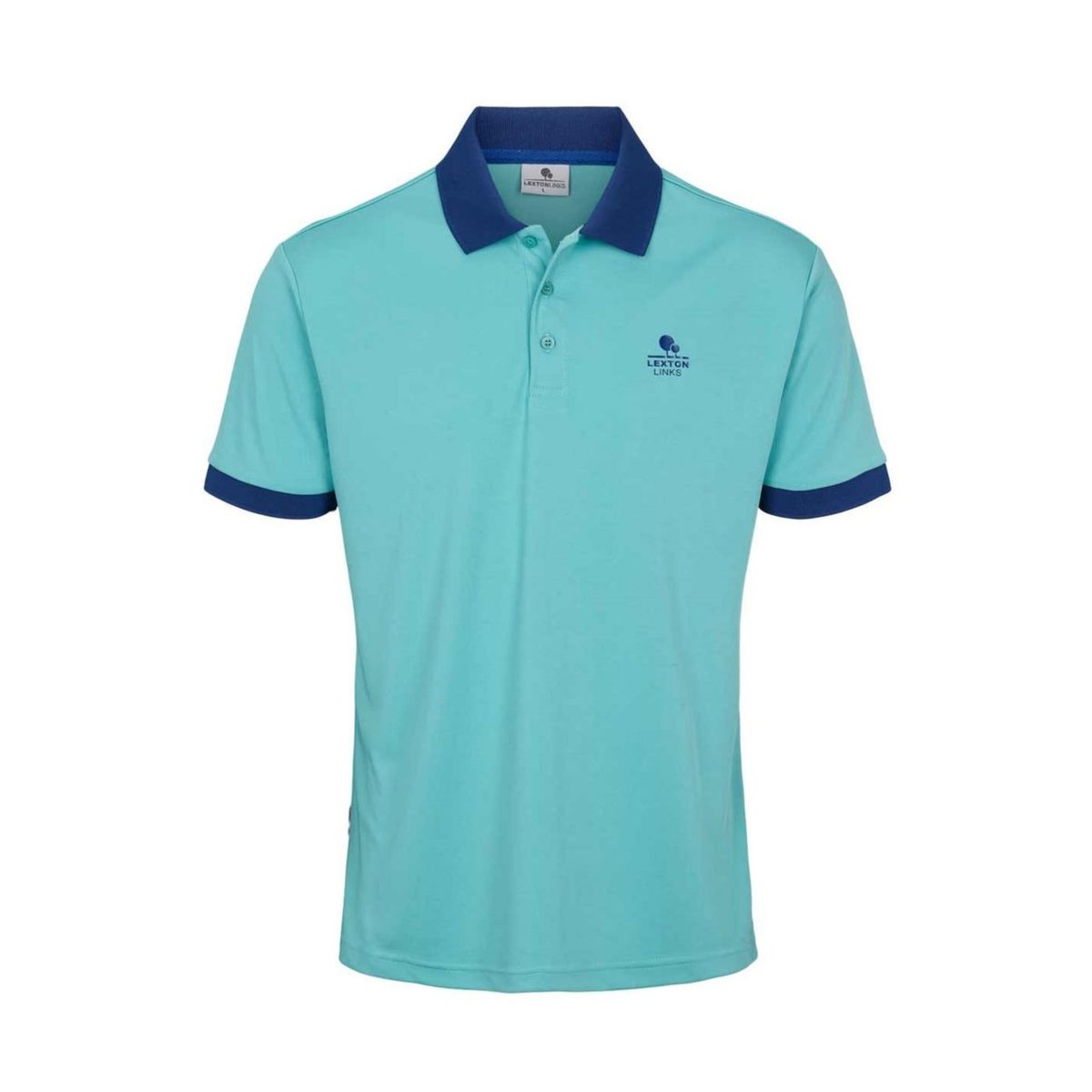 Huxley Polo Turquoise/navy M