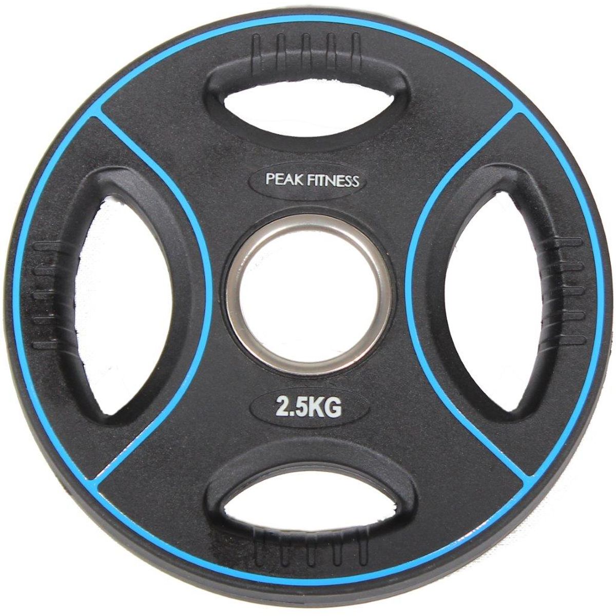 Peak Fitness - 2. 50 mm vægtskive Poly Urethane - 50 kg