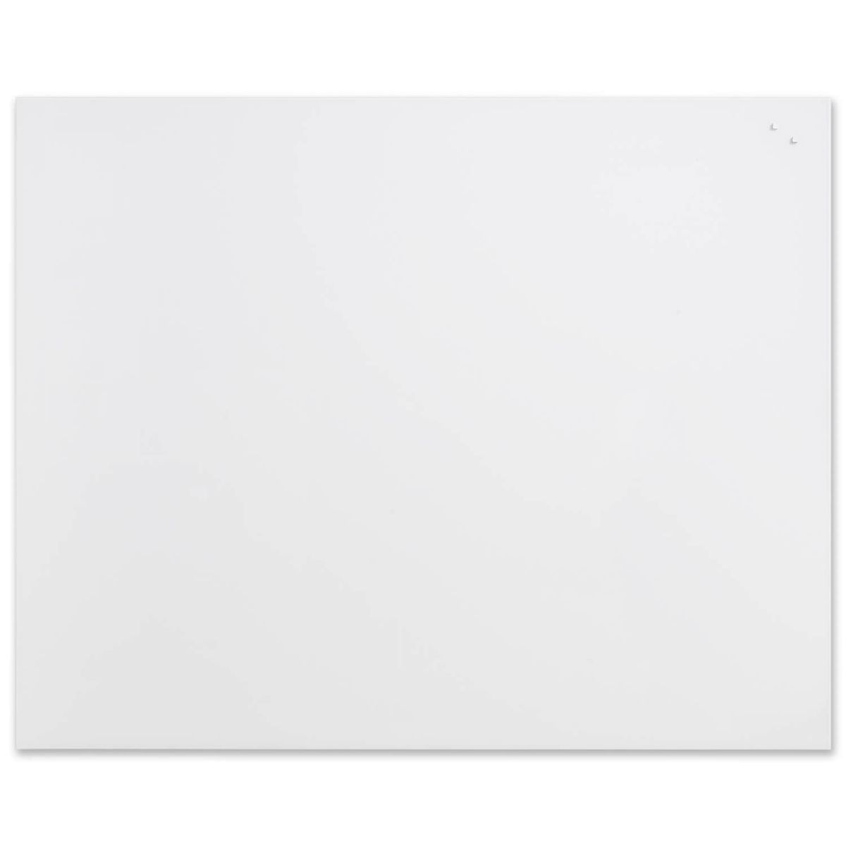 150 x 120 cm. PURE White Magnetisk Glastavle