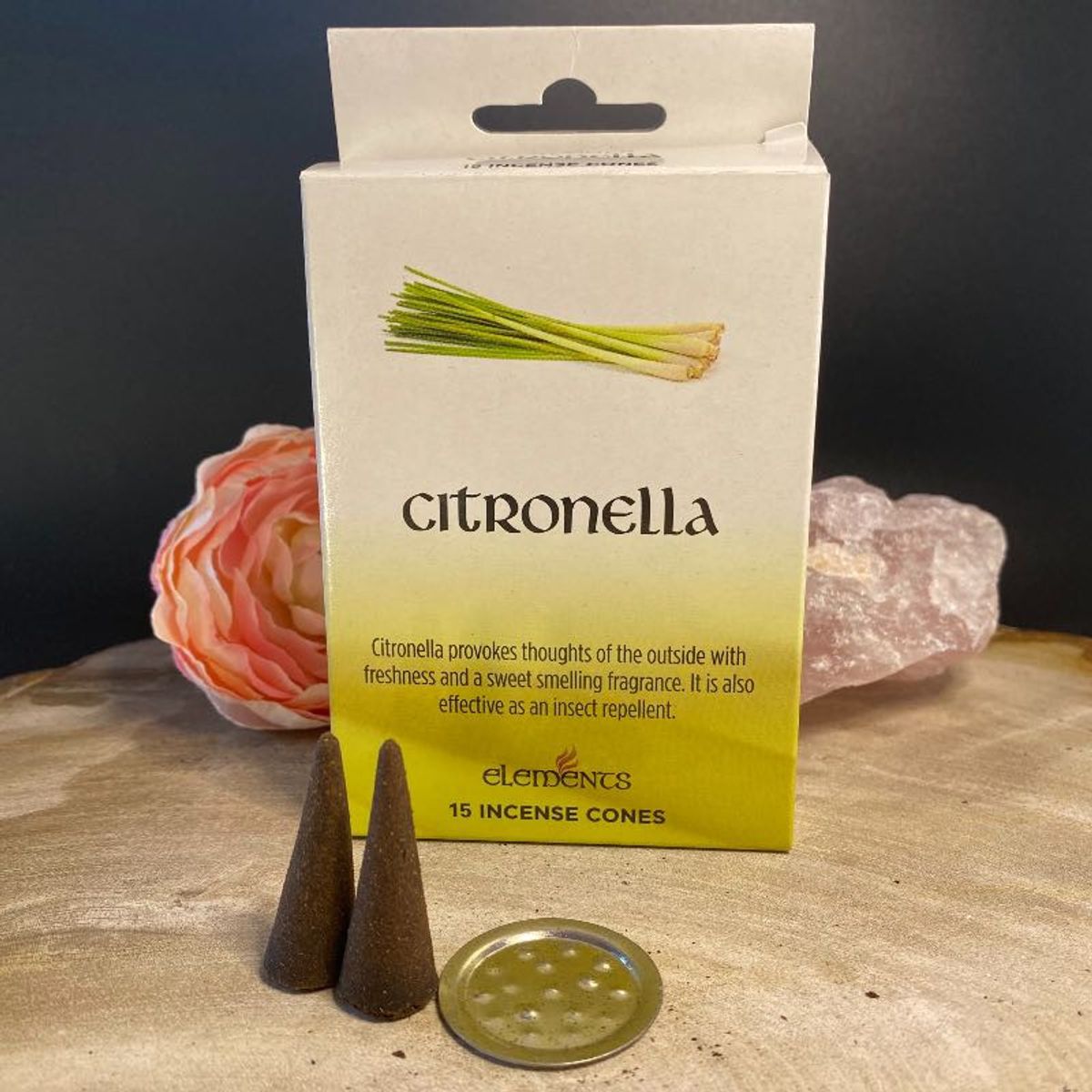 Elements Citronella cones 15stk