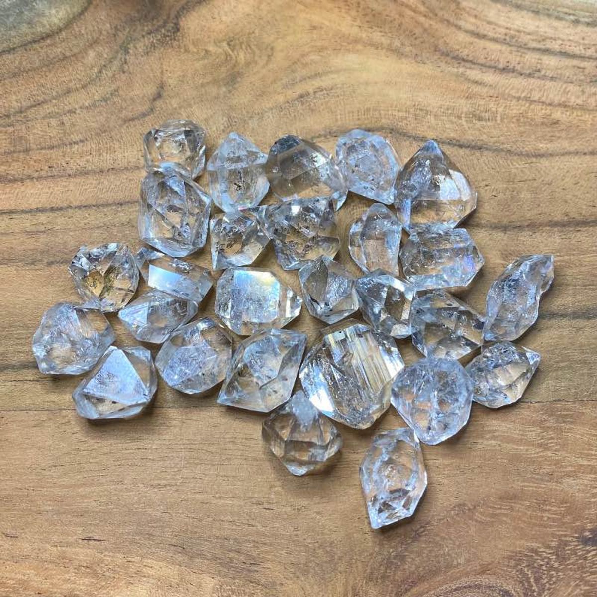 Herkimer diamanter 15-20mm 3,0 - 4,0 gr