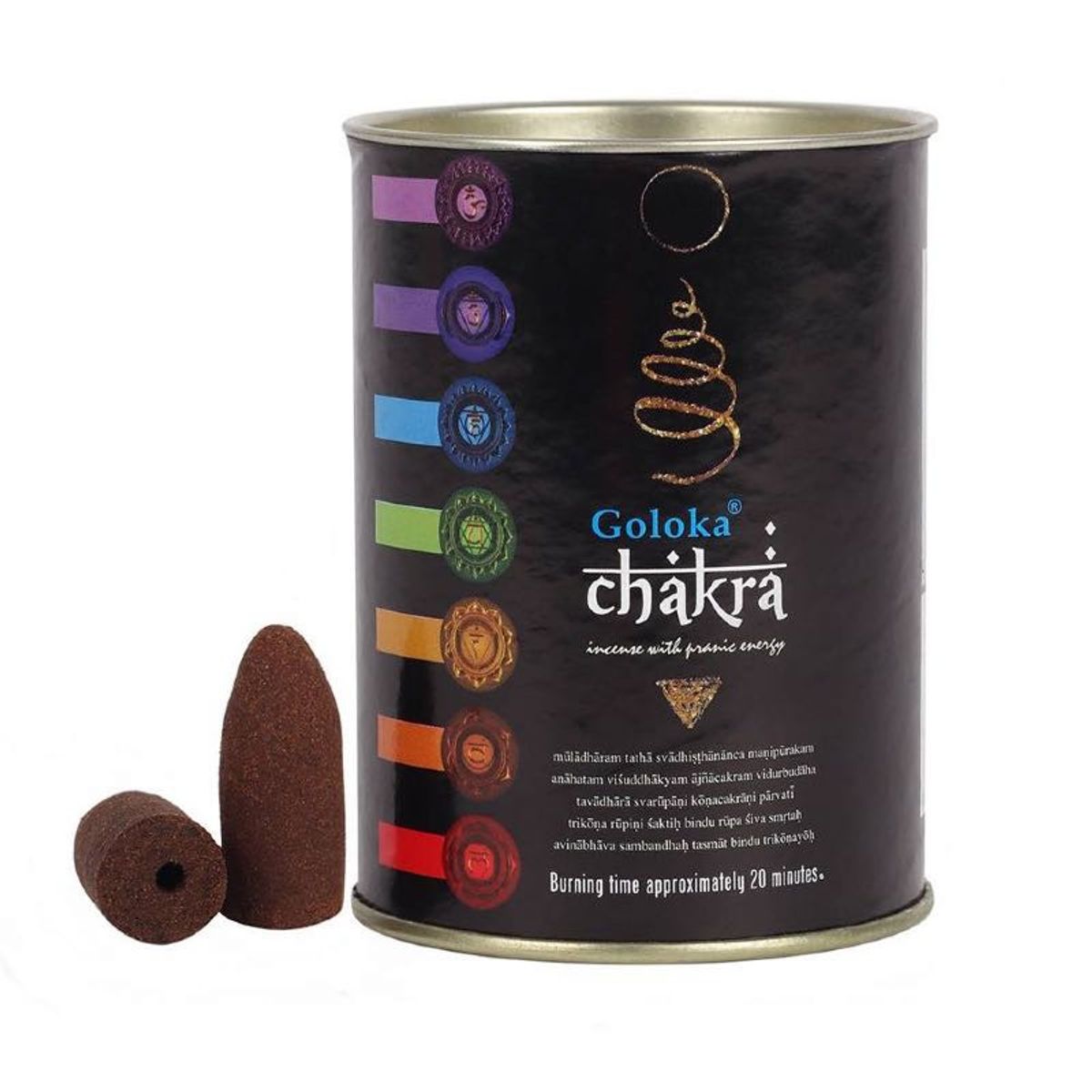 chakra backflow cones 24stk