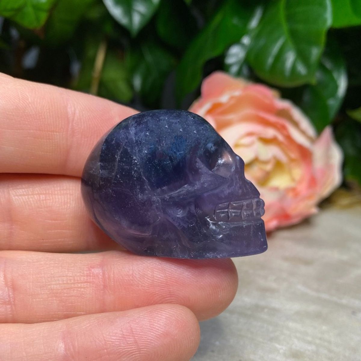 Fluorit skull 40mm