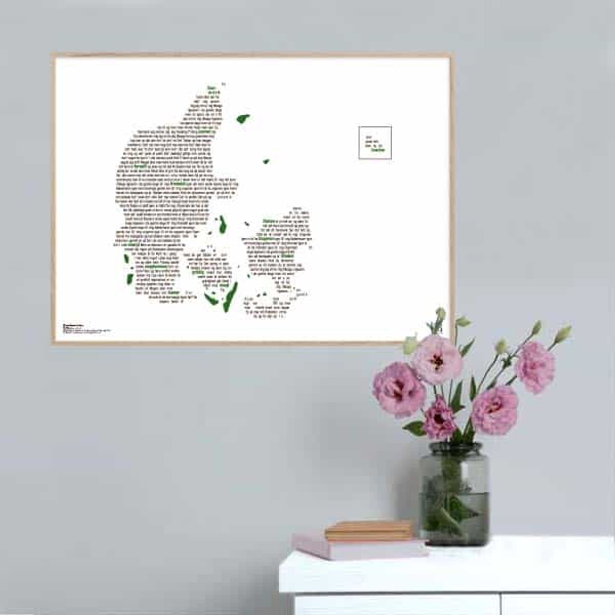 Gi' mig Danmark tilbage - Natasja plakat - 50 x 40 cm / Large / vandret