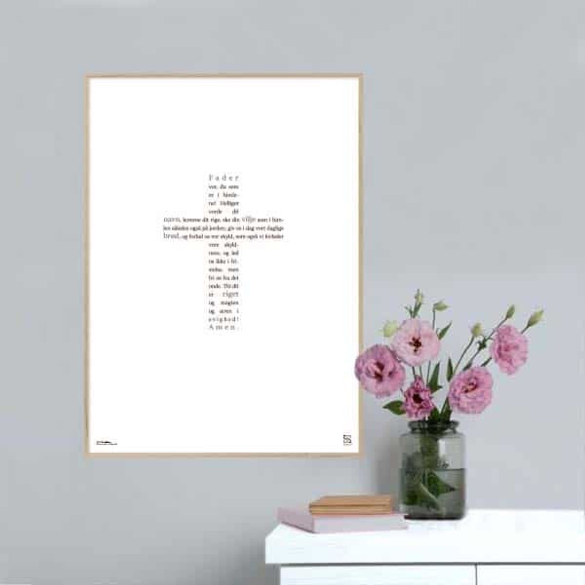 Fader Vor - Songshape plakat - 30 x 42 cm / Medium / lodret