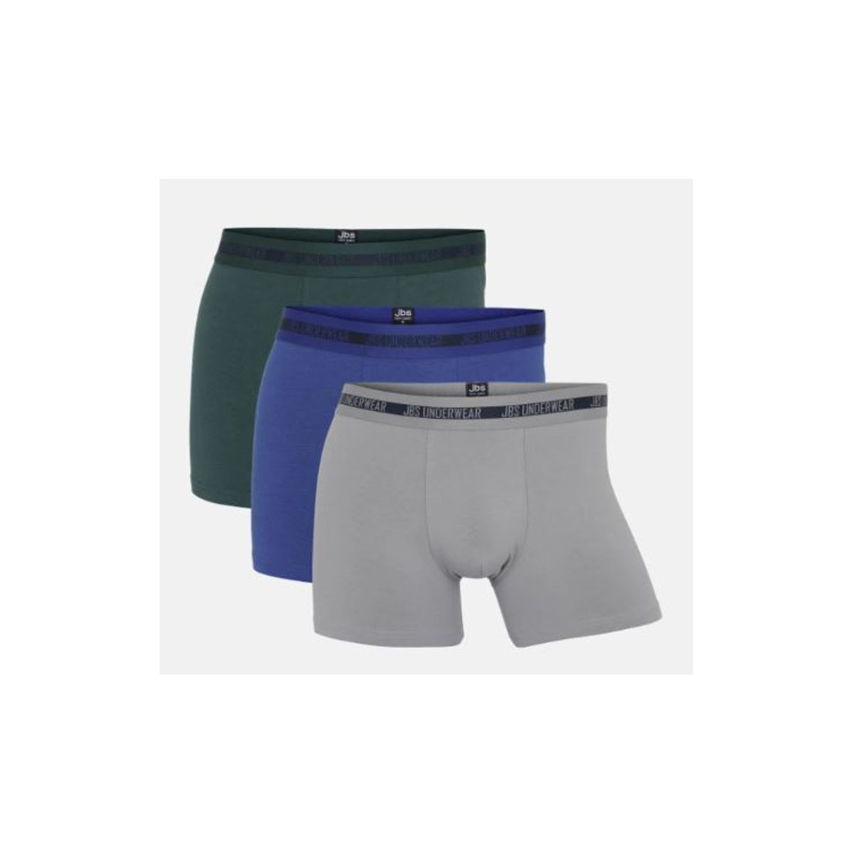 JBS 3-pak bambus boxershorts/underbukser multifarvet.