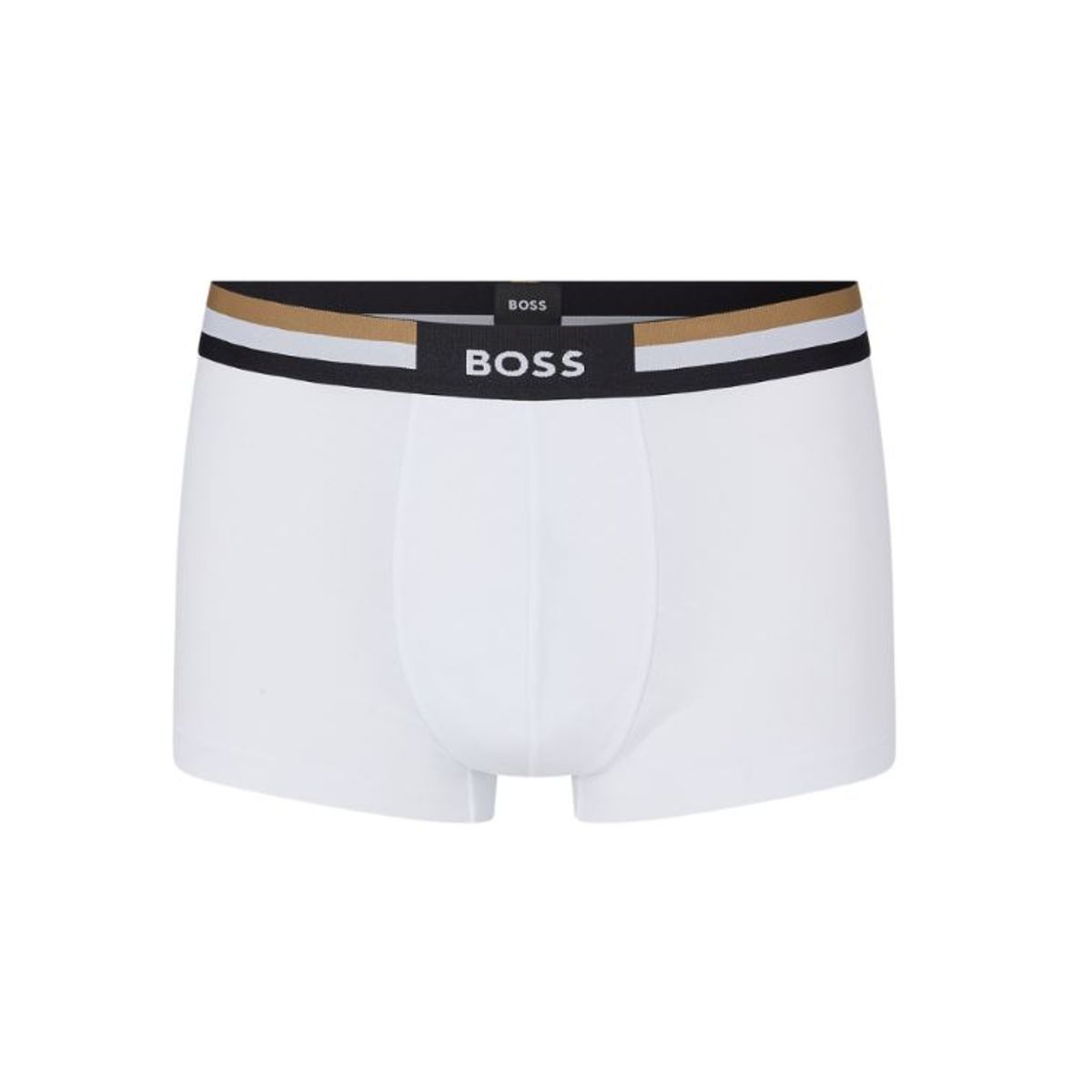 BOSS underbukser/boxershorts m. signaturstribe i hvid til herre