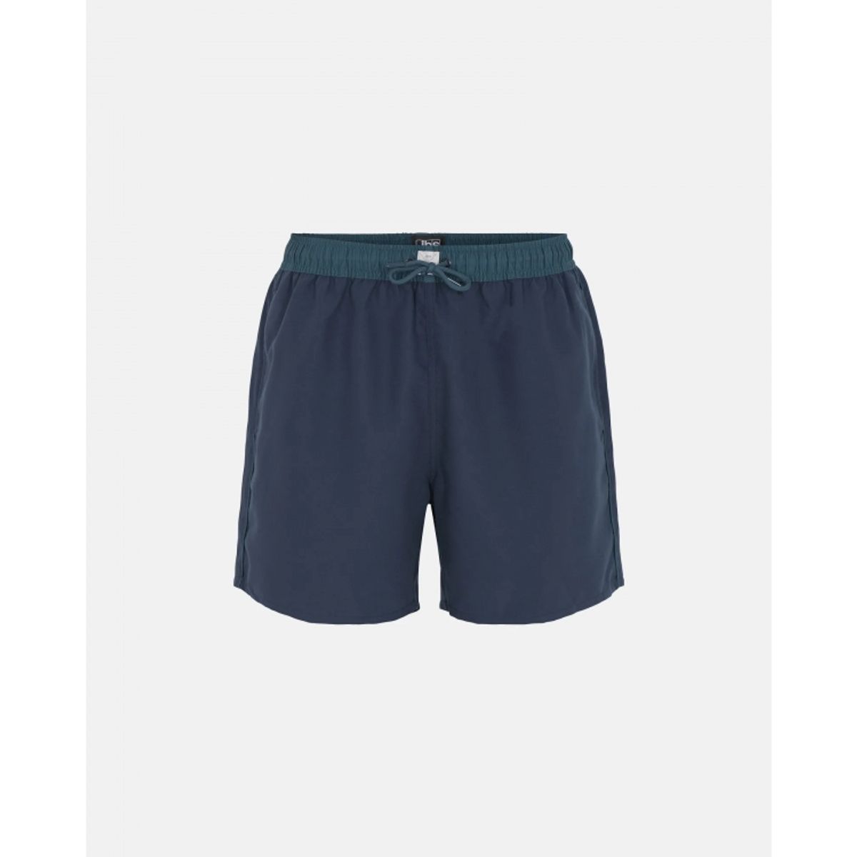 JBS badeshorts i genbrugt polyester i blå til herre.