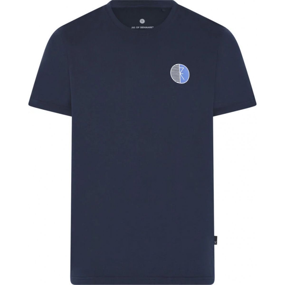 JBS Of Denmark T-shirt med logo i navy til herre