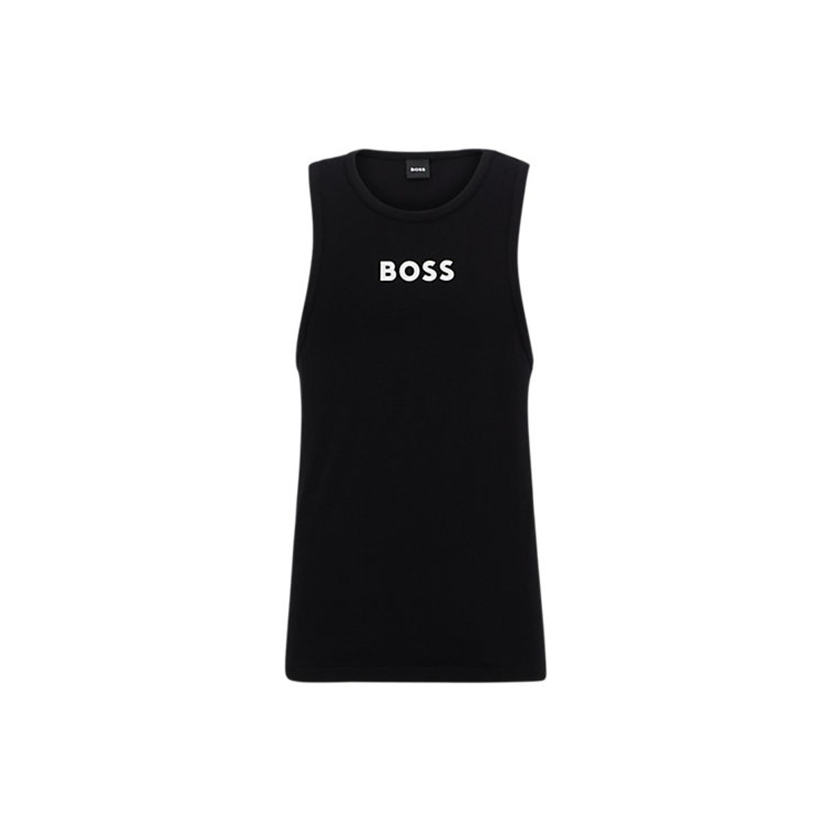 BOSS Tanktop i sort farve