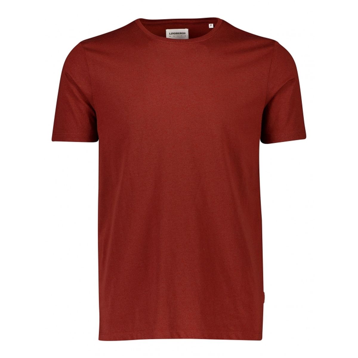 Lindbergh T-shirt i rød / burnt red mix til herre