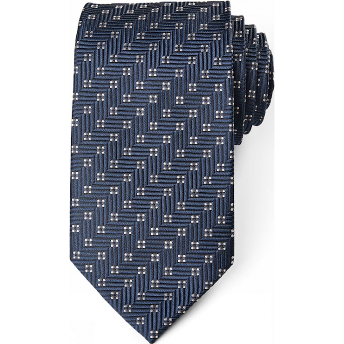 Connexion Tie slips XL i navy m. mønster til herre