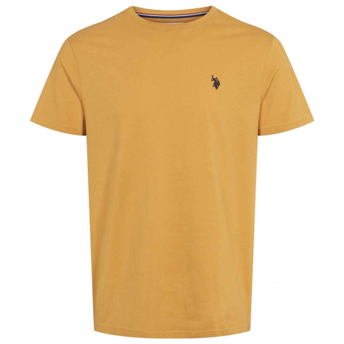 U.S POLO ASSN T-shirt i orange til herre | Regular fit |