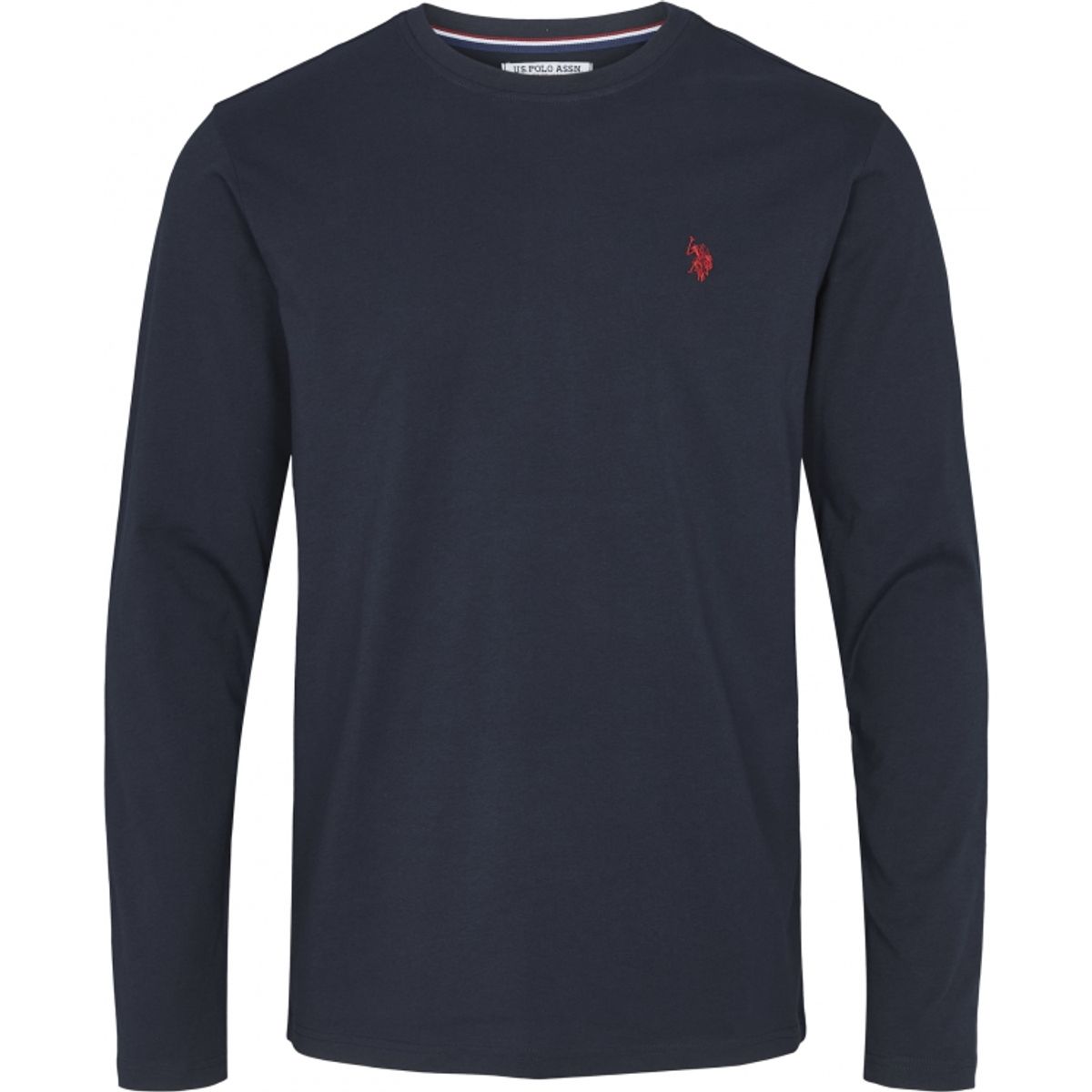 U.S POLO ASSN langærmet t-shirt i navy til herre | Regular fit |