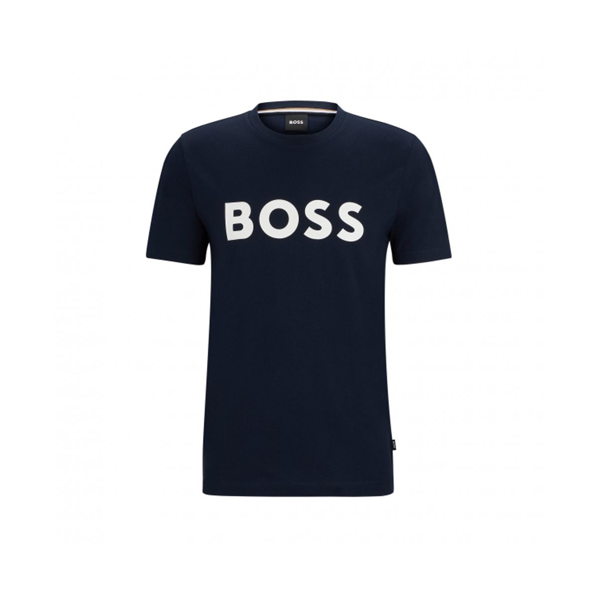 BOSS t-shirt i navy m. logo til herre