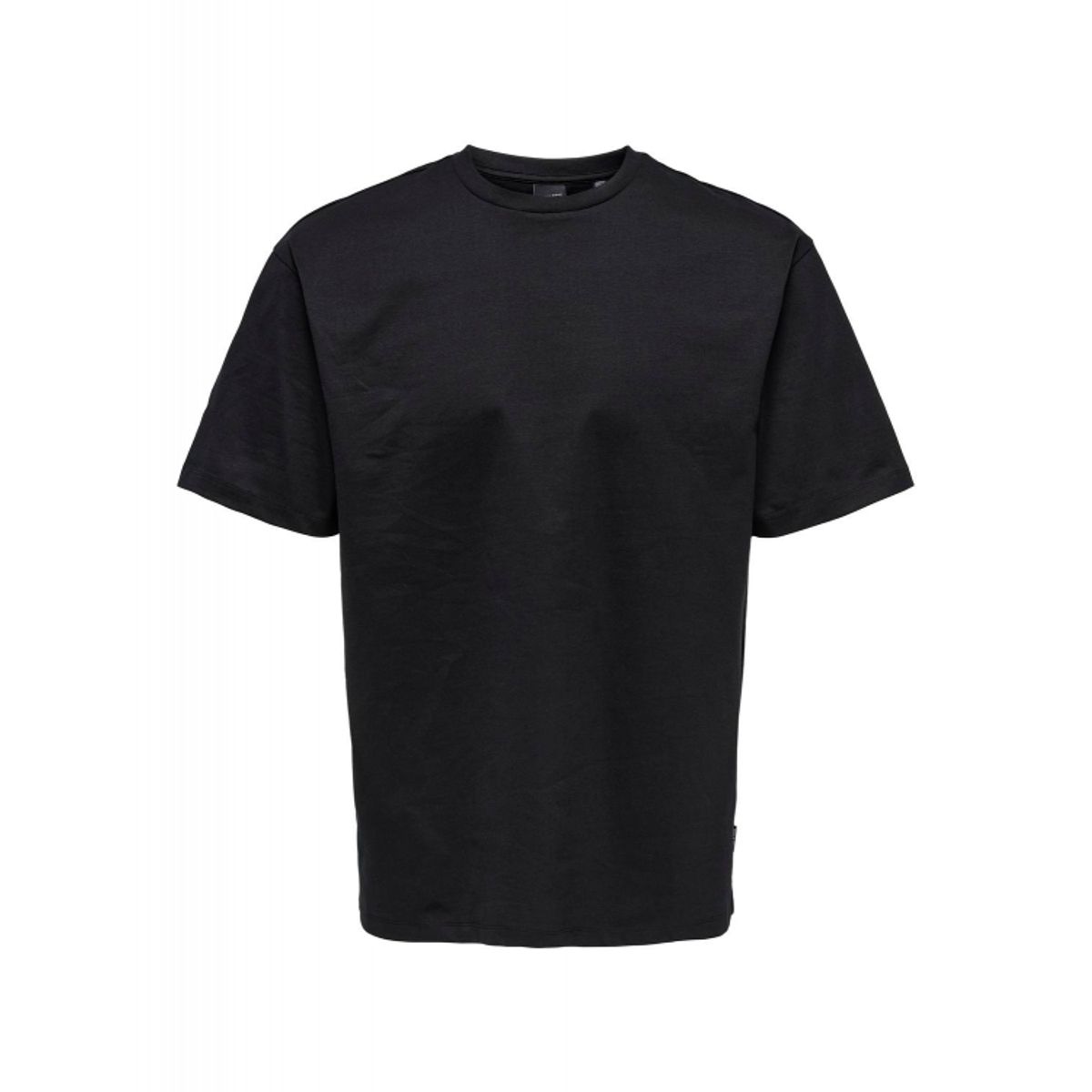 ONLY & SONS t-shirt i sort til herre | Relaxed fit |