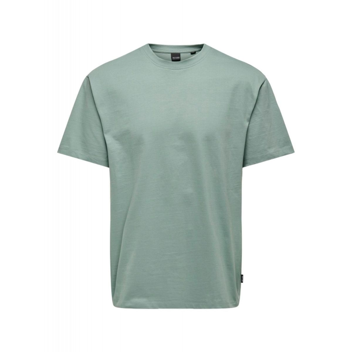 ONLY & SONS t-shirt i lysegrøn til herre | Relaxed fit |