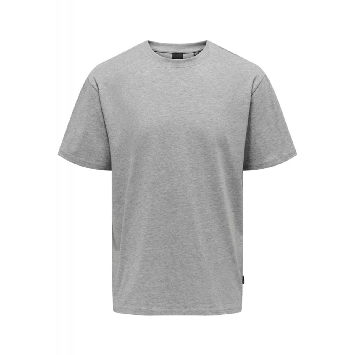 ONLY & SONS t-shirt i grå til herre | Relaxed fit |