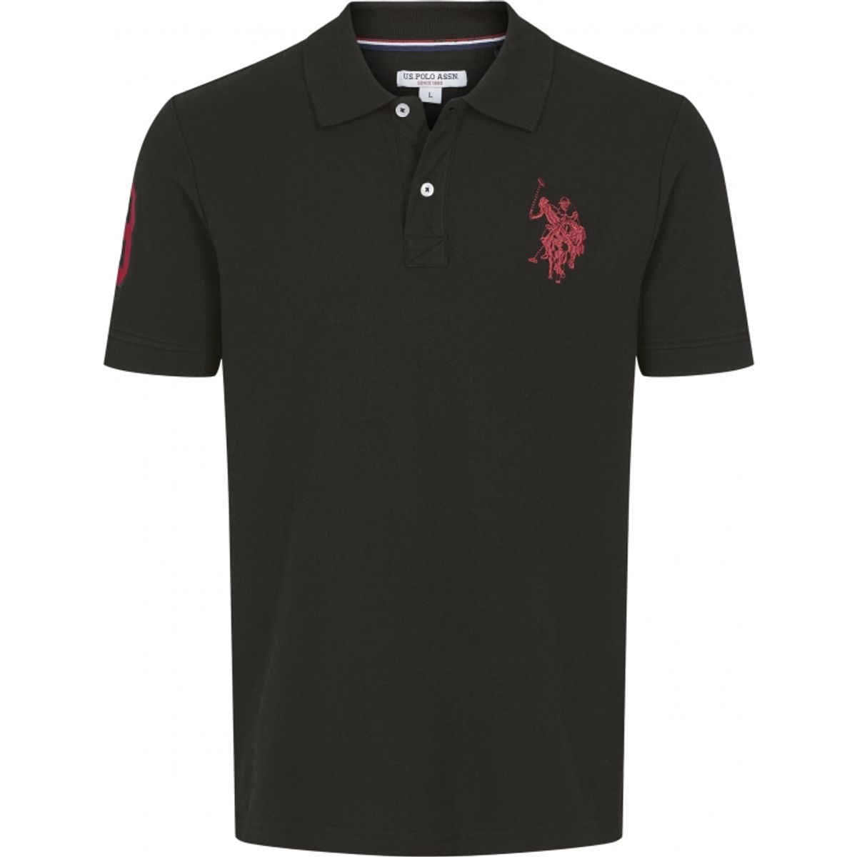 U.S POLO ASSN Polo t-shirt i navy til herre