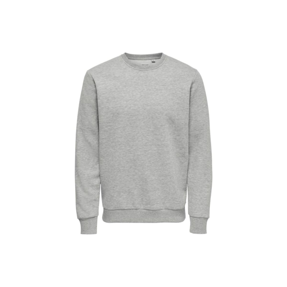 ONLY & SONS Crew Neck Sweatshirt i grå til herre