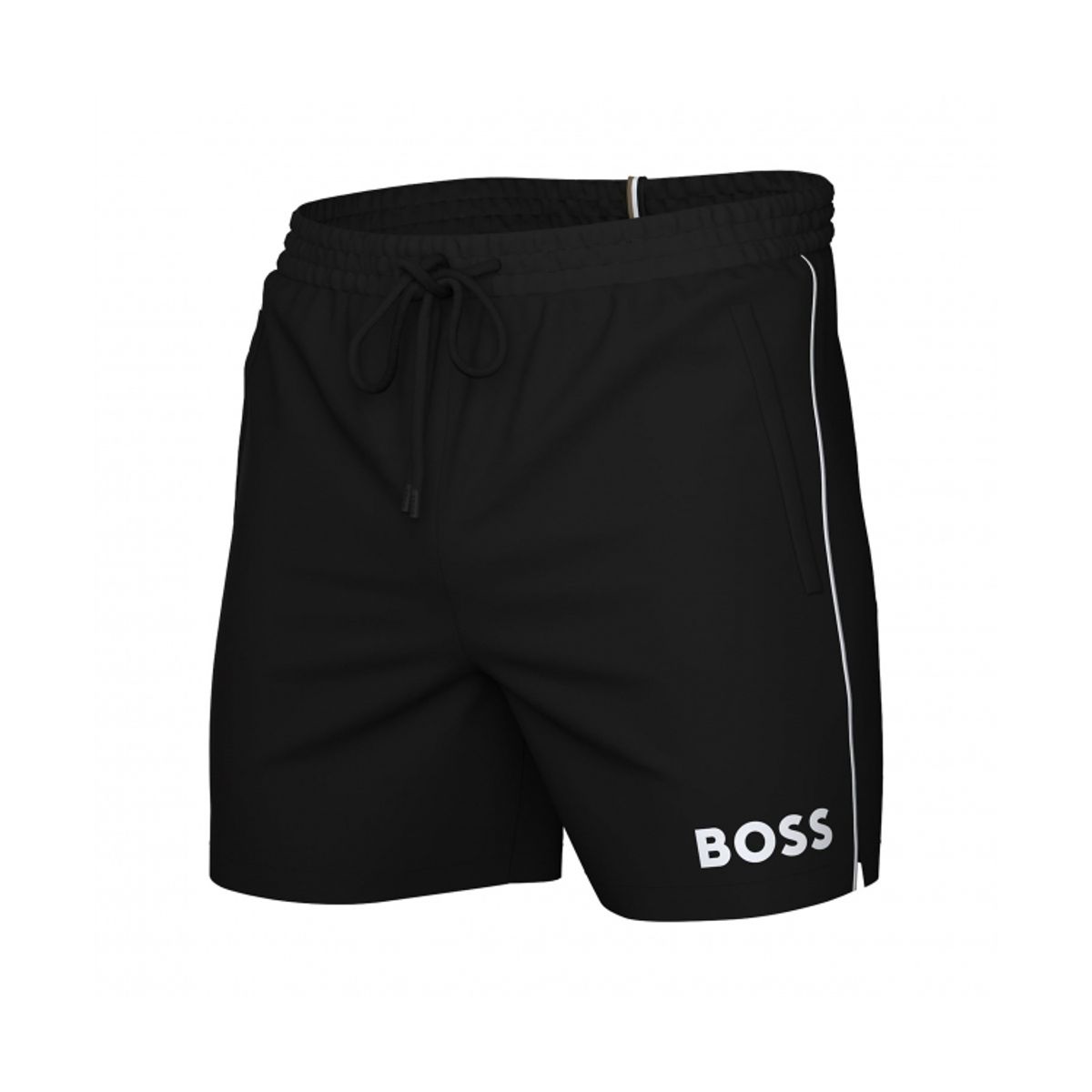 BOSS badeshorts i sort til herre